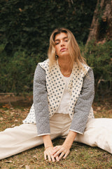 Collete Contrast Jacket - Final Sale