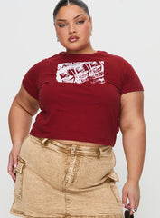You Do You Tee Red Curve