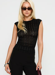 Keep It Moving Top Black