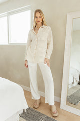 Freya Tencel Pants In White - Final Sale