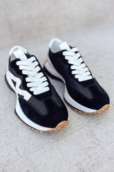 Steve Madden Campo Sneakers in Black - FINAL SALE