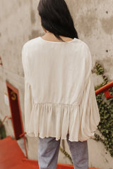Bailey Textured Blouse - Final Sale