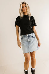 Octavia Top in Black - FINAL SALE