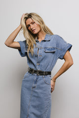Jordyn Denim Dress - Final Sale