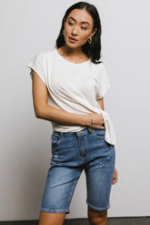 Madison Top in Cream - FINAL SALE
