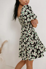 Lois Flowered Mini Dress - Final Sale