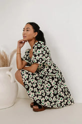 Lois Flowered Mini Dress - FINAL SALE