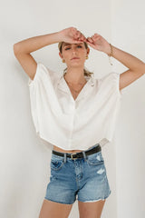 Layne Collared Top - Final Sale