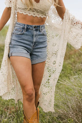 Kaye High Rise Denim Shorts - Final Sale