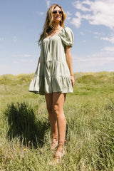 Jordy Tiered Mini Dress - Final Sale