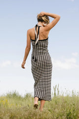 Amias Crocheted Midi Dress - Final Sale