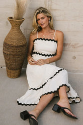 Until I Found You Dress in Natural - FINAL SALE