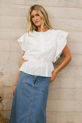 Seraphina Lace Blouse - FINAL SALE