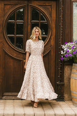 Oaklee Foliate Maxi Dress - Final Sale