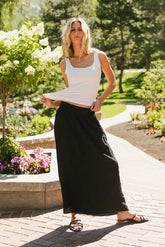 Eliza Textured Maxi Skirt - FINAL SALE