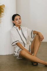 Josie Embroidered Top - Final Sale