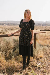 Rebekah Floral Midi Dress - Final Sale