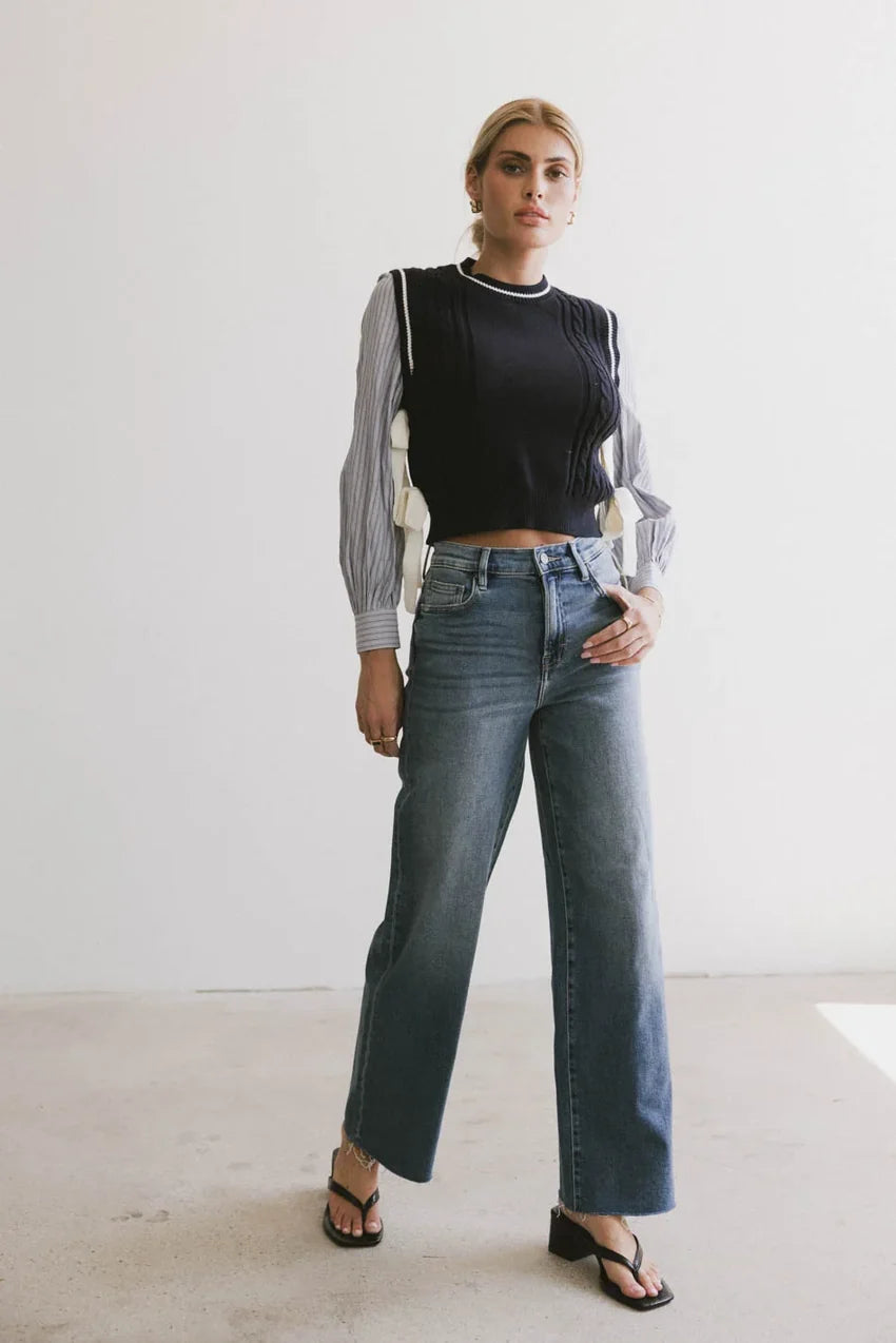 Riley Dad Jeans in Medium Wash - FINAL SALE