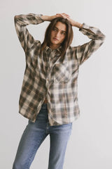 Markus Plaid Flannel Button Up - Final Sale