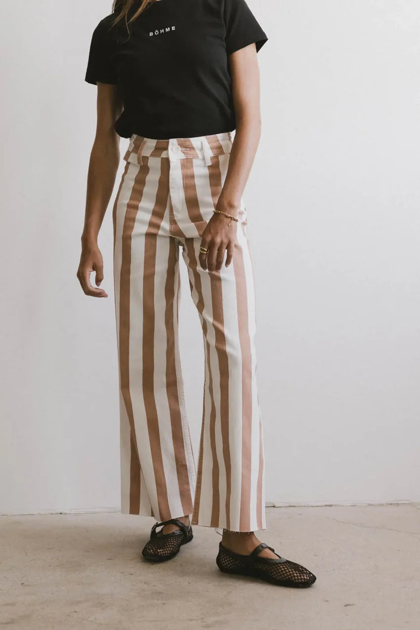 Tanith Striped Jeans - FINAL SALE