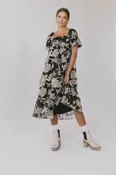 Olivera Floral Midi Dress - FINAL SALE