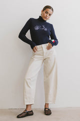 Viva Vespa Italia Sweater - Final Sale