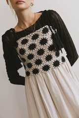 Perran Crochet Bodice Dress - Final Sale