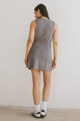 Vela Zip Up Mini Dress - Final Sale