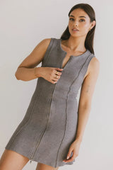 Vela Zip Up Mini Dress - Final Sale