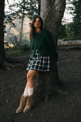 Emmett Plaid Smocked Mini Dress - FINAL SALE