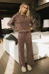 Odie Sweatpants in Burgundy - FINAL SALE