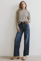 Kess Knit Top In Taupe - Final Sale