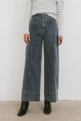 Emmaline Wide Leg Jeans in Dark Wash - FINAL SALE