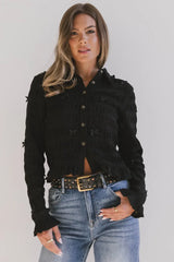 Leonora Blouse In Black - Final Sale