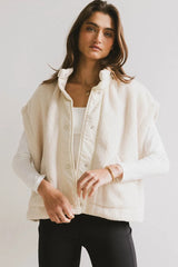 Samirah Sherpa Vest - Final Sale