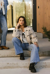 Leona Mini Bows Bomber Jacket - FINAL SALE