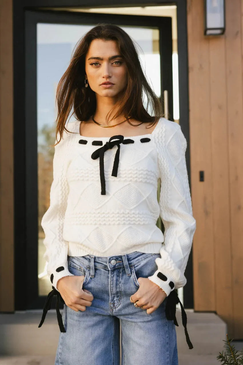 Nicoline Cable Knit Sweater - FINAL SALE
