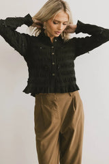 Leonora Blouse In Black - Final Sale