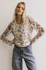 Kenna Mesh Top - Final Sale