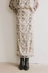 Kenna Mesh Maxi Skirt - Final Sale
