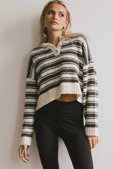 Kamryn Striped Knit Top - Final Sale
