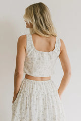 Jenna Floral Corset Top - Final Sale
