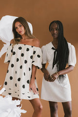 Rhett Polka Dot Babydoll Dress - Final Sale