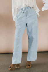 Callie Denim Pants - FINAL SALE
