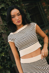 Smith Knit Striped Sweater - Final Sale