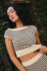 Smith Knit Striped Sweater - FINAL SALE