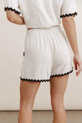 Bailey Ric Rac Shorts - Final Sale
