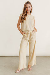 Alix Striped Wide Leg Pants - Final Sale