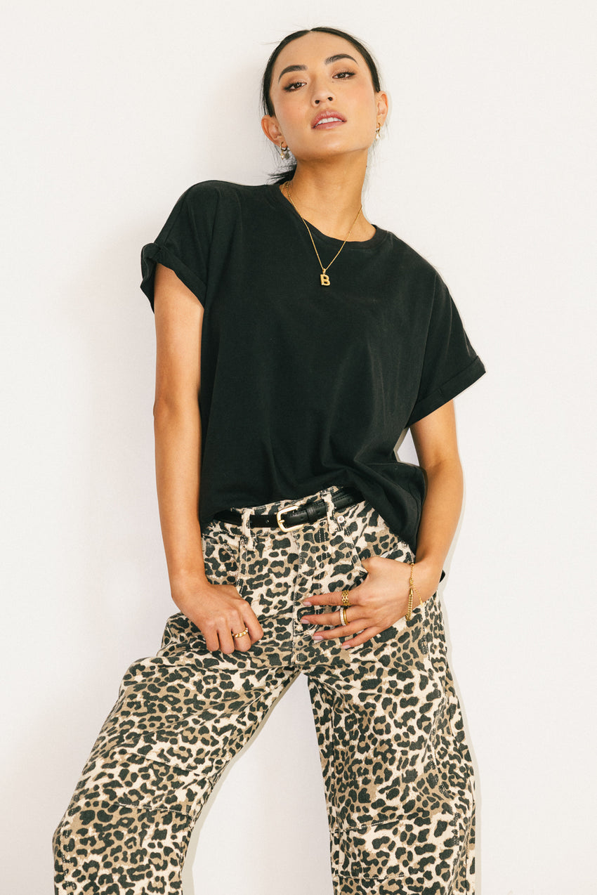 Khloe Knit Top in Black - FINAL SALE