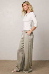 Corrie Knit Top In White - Final Sale